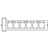 Cometic Lamborghini 3.5L V12 .059in CFM-20 Cylinder Head Gasket - 83mm Bore - RHS