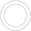 Cometic Ford 59A Flathead V8 .060in KF Oil Drain Plug Gasket - 1938