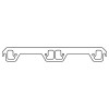 Cometic AMC Gen-3 V8 .064in ArmorCore Exhaust Manifold Gasket Set - With Dogleg Ports