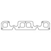 Cometic Chevy Gen1 SB V8 .030in MLS Exhaust Mani Gskt Set-1.780in x 1.700in D Ports-Brodix 12B Head