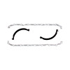 Cometic Chrysler 273/318/340 4.080inch Bore .094in Fiber Oil Pan Gasket
