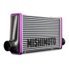 No Longer Available - Mishimoto Universal Carbon Fiber Intercooler - Gloss Tanks - 600mm Silver Core - S-Flow - BK V-Band
