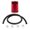 No Longer Available - Mishimoto Assembled Universal 2-Port Catch Can Red w/ Hose
