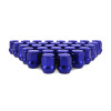 No Longer Available - Mishimoto Steel Acorn Lug Nuts M14 x 1.5 - 32pc Set - Blue