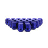 No Longer Available - Mishimoto Steel Acorn Lug Nuts M14 x 1.5 - 24pc Set - Blue