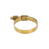 No Longer Available - Mishimoto Constant Tension Worm Gear Clamp 3.27in.-4.13in. (83mm-105mm) - Gold