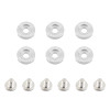 No Longer Available - Mishimoto Small Fender Washer Kit (6pcs) - Silver