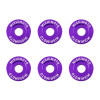 No Longer Available - Mishimoto Large Fender Washer Kit (6pcs) - Purple