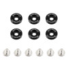 No Longer Available - Mishimoto Small Fender Washer Kit (6pcs) - Black