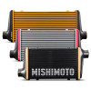 No Longer Available - Mishimoto Universal Carbon Fiber Intercooler - Matte Tanks - 525mm Silver Core - C-Flow - G V-Band