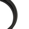 No Longer Available - Mishimoto 10Ft Stainless Steel Braided Hose w/ -4AN Fittings - Black