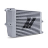 No Longer Available - Mishimoto Heavy-Duty Oil Cooler - 10in. Opposite-Side Outlets - Silver