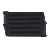 No Longer Available - Mishimoto Heavy-Duty Oil Cooler - 10in. Opposite-Side Outlets - Black