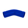 Mishimoto 1.75in. 45 Degree Silicone Coupler - Blue