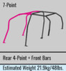 Cusco Roll Cage Chro-Moly 7P 4 Passenger 07-14 Subaru Impreza GRB (S/O / No Cancel)