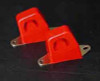 Daystar 97-95 Jeep Wrangler YJ Rear Extended Bump Stops - Red