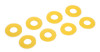 Daystar D-Ring Shackle Washers Set of 8 Yellow