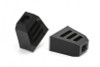 Daystar Single Stud Competition Style Bump Stop 4.5 Inch Tall 4.5 Inch Long 2.5 Inch