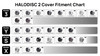 Haloblk HaloDisc 2 Wheel Covers for Tesla - Charging