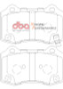 DBA 12-21 Jeep Grand Cherokee SRT XP Performance Rear Brake Pads