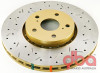 DBA 04-06 Lexus RX330 Front 4000 Series Drilled & Slotted Rotor