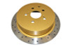 DBA 10-15 Lexus RX350 Rear Drilled & Slotted Street Series Rotor