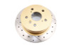 DBA 13-18 Lexus ES300h Rear Drilled & Slotted Street Series Rotor