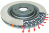 DBA 02-06 Cadillac Escalade AWD Rear Drilled & Slotted Street Series Rotor
