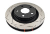 DBA 07-18 Jeep Wrangler (332mm Front Rotor) Front 4000 Series Slotted Rotor