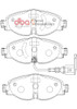 DBA 15-19 Audi A3 (w/288mm Front Rotor) XP Performance Front Brake Pads