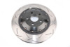 DBA 02-10 WRX / 13+ FR-S / 13+ BRZ Premium  Front Slotted 5000 Series 2 Piece Rotor w/ Black Hat