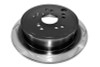 DBA 14-21 Subaru WRX / 12-21 Scion FR-S/Toyota GR 86 10 Stud Rear Slotted Street Series Rotor