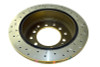 DBA 10+ Toyota 4Runner/FJ Cruiser Rear Drilled and Slotted 4000 Series Rotor