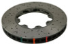 DBA 2009+ AC MK VI 6.2/6.2 Supercharged Drilled & Slotted 5000 Series XS Rotor
