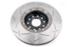 DBA 17+ Honda Civic Type R 5000 Fully Assembled 2-Piece Black Rotor Hat T3 Slotted 350mm x 32mm