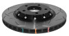 DBA 06-14 Mazdaspeed 3 Front Slotted 5000 Series 2 Piece Rotor Assembled w/ Black Hat