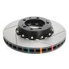 DBA 95-97 Porsche 911 Carrera Front T3 5000 Series Uni-Directional Slotted Rotor w/ Black Hat 52390BLKS