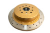 DBA 02-07 Subaru WRX STi 10 Stud Hole Rear Drilled & Slotted Street Series Rotor