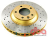 DBA 3/06-08 Audi Q7 Front Drilled & Slotted 4000 Series Rotor