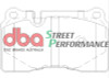 DBA 09-13 Chevy Corvette ZR-1 SP500 Rear Brake Pads