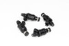 DeatschWerks Universal 1000cc Low Impedance 11mm Upper Injector - Set of 4 42M-11-1000-4