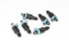 DeatschWerks Universal 450cc Low Impedance 11mm Upper Injector - Set of 6