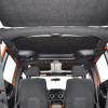 DEI 07-10 Jeep Wrangler JK 4-Door Boom Mat Headliner - 4 Piece - Black Leather Look