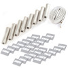 DEI Protect-A-Boot and Wire Kit 8 Cylinder - Silver