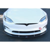 APR Tesla Model S Plaid Front Wind Splitter 2021 - UP