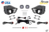Diode Dynamics 2028 Ford Mustang GT SS3 Add-On Fog Lamp Kit White Pro