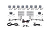 Diode Dynamics Stage Series SXS Rock Light Installer Kit - RGBW M8 (8-pack)
