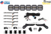 Diode Dynamics 17-20 Ford Raptor SS5 Grille CrossLink Lightbar Kit Sport - White Combo