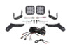 Diode Dynamics 17-20 Ford Raptor SS5 Bumper LED Pod Light Kit - Pro White Combo