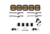 Diode Dynamics SS5 Pro Universal CrossLink 5-Pod Lightbar - Yellow Combo